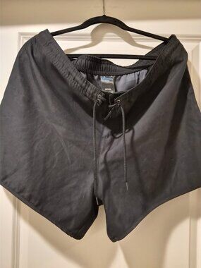 Black Performance Athletic Shorts, swim shorts